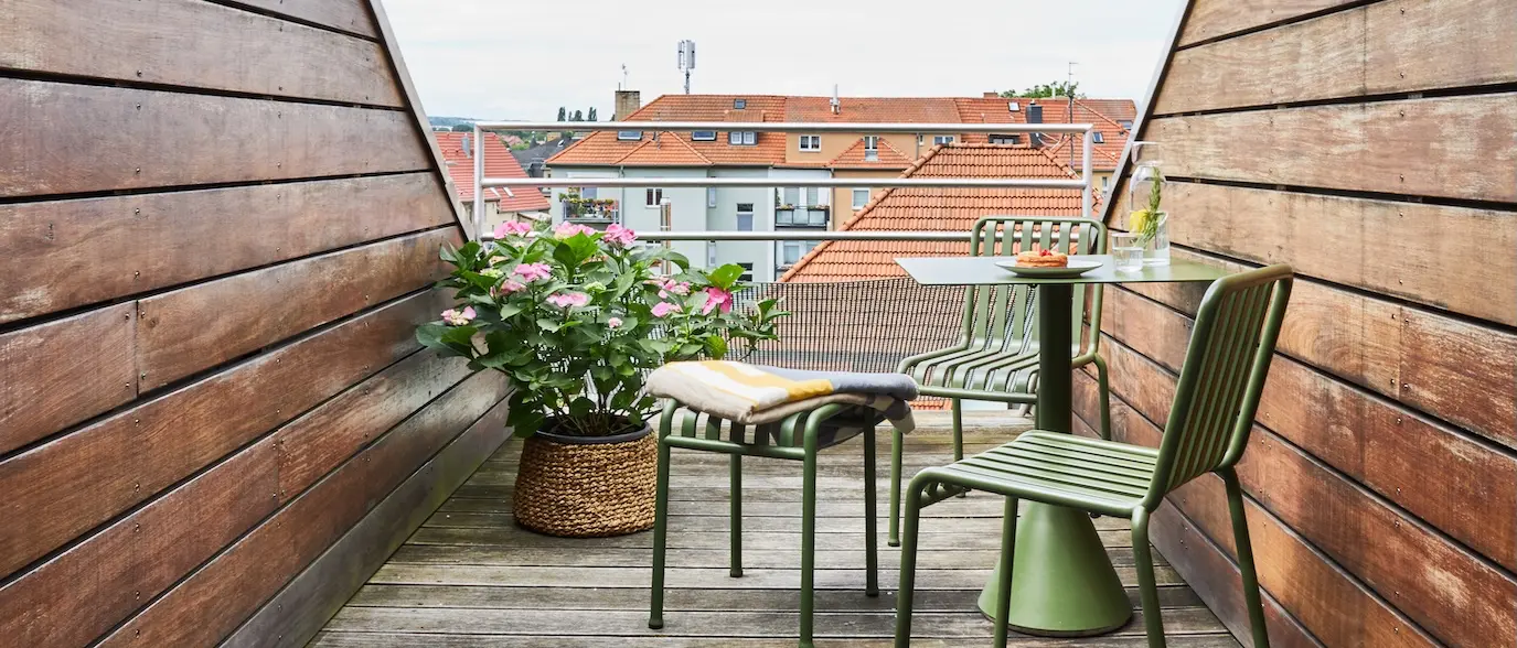 design-apartments-weimar-ferienwohnung-innenstadt1 Design Apartment Weimar - Ferienwohnung in der Innenstadt Dachterrasse